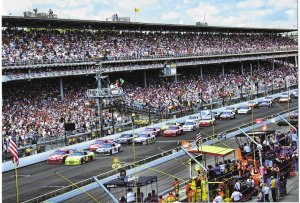 Indianapolis Motor Speedway Brickyard 400 Green Flag Auto Racing 2009   4 by 6