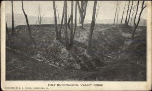 Fort Huntingdon Valley Forge PA c1905 Postcard
