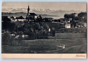 Bavaria Germany Postcard Starnberg General View c1910 Antique Unposted