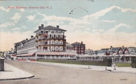 New Jersey Atlantic City Hotel Brighton 1918