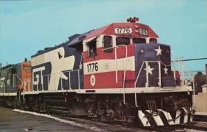 Trains Grand Trunk Western Railroad GP38 Locomotive #1776 At Royal Oak Michig...