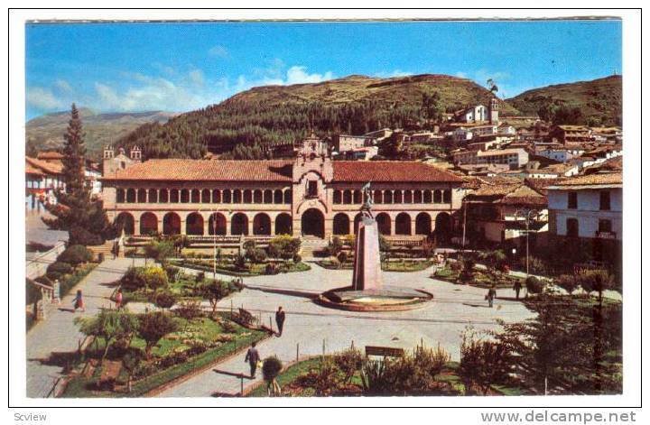 El Cabildo de Cuzco, City Hall building, Cusco, Peru, 40-60s