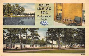 Mosley's Shady Lake Motel Rocky Mount, North Carolina NC