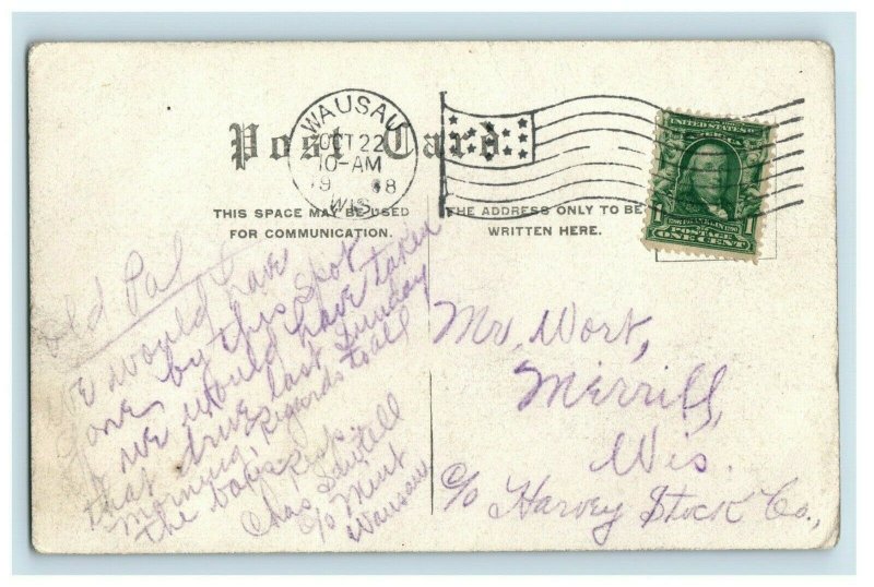 C.1900-08 Fair Grounds Marathon County Wausau, Wisconsin Early Postcard P19 