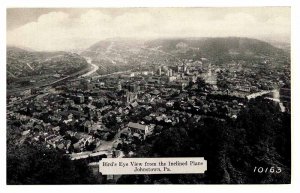 Postcard PANORAMIC SCENE Johnstown Pennsylvania PA AU8728