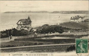 CPA St-PAIR-Vue sur la baie et sur GRANVILLE (27124)