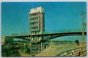 Vtg Niagara Falls New York NY Observation Tower Prospect Point 1960s Postcard