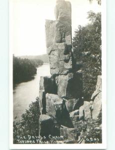1940's rppc NICE VIEW Taylor Falls - Near Minneapolis Minnesota MN i8384