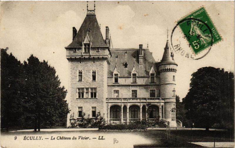 CPA ECULLY Chateau du VIVIER (462684)