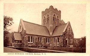 Gould Memorial Church in Roxbury, New York