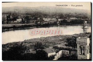 Old Postcard Tarascon General view