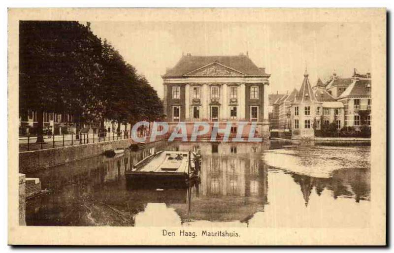 Old Postcard Netherlands Den Haag Mauritshuis