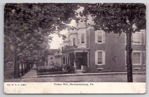 Mechanicsburg PA Homes On Tower Hill Published By W.A. Huber Postcard C32