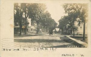 1906 Lowell Maine Residence Street undivided postcard 10469