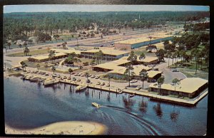 Vintage Postcard 1950's Holiday Lodge & Restaurant, Panama City, Florida (FL)
