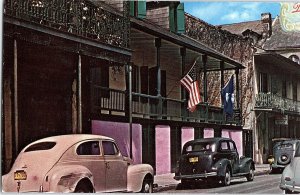 Chrome HISTORICAL SCENE New Orleans Louisiana LA AH9703