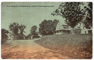 West Farmington, Me, C. A. Gould's Residence