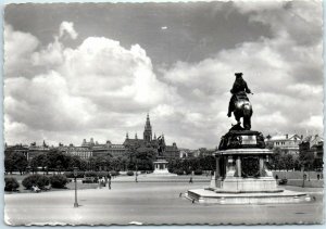 M-21796 Heroes' Square with City Hall in the Background Vienna Austria