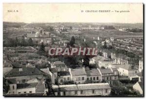 Chateau Thierry Vue Generale - Old Postcard