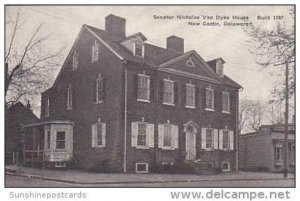 Delaware New Castle Senator Nicholas Van Dyke House Built 1797 Albertype