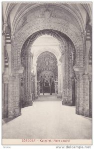 Catedral, Nave Central, Cordoba (Andalucia), Spain, 1900-1910s