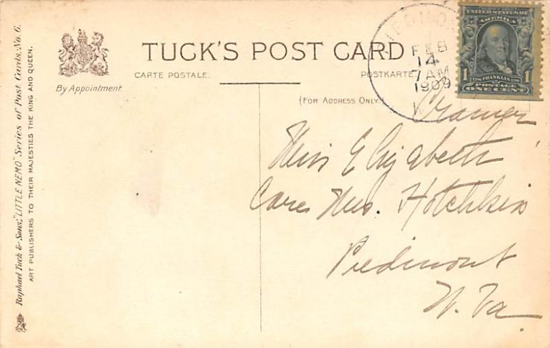 Valentines Day Postcard Raphael Tucks & Sons Publishing 1909