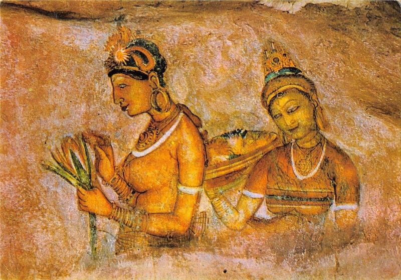 BT13322 world famous frescoes of heavenly maidens sri lanka         Sri  Lanka