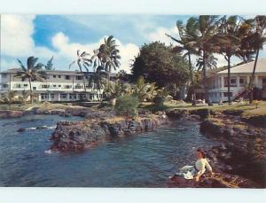 Unused 1950's NANILOA HOTEL Hilo Hawaii HI Q4614