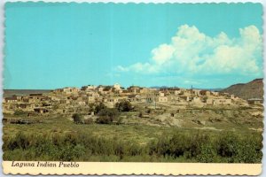 Postcard - Laguna Indian Pueblo - New Mexico