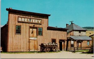 Virginia City MT Montana The Brewery Unused Vintage Postcard H53