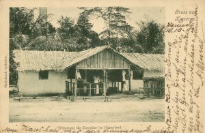 cameroon, House for Europeans in the Hinterland (1902) Postcard (2)