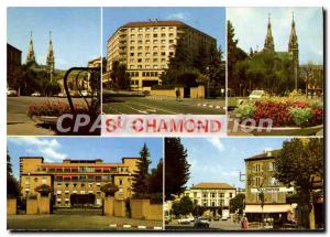 Modern Postcard Saint Chamond Carrefour basically the Notre Dame Financial Ce...