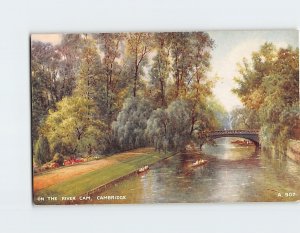 Postcard On the River Cam Cambridge