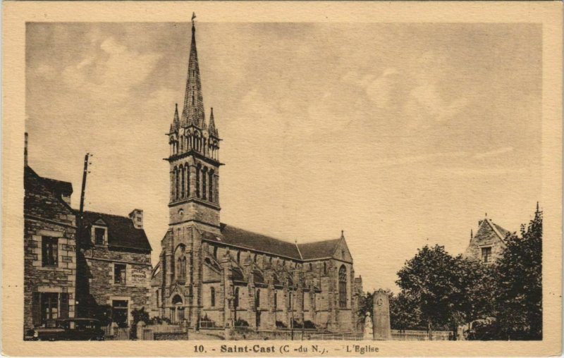 CPA SAINT-CAST L'Eglise (1147655)