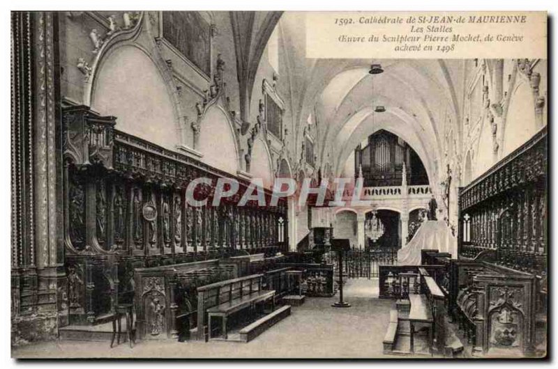 Cathedrale de St Jean de Maurienne - Old Postcard