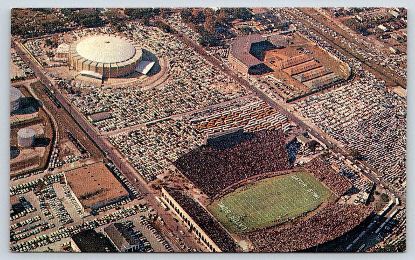 Florida Memory • Aerial view of the Gator Bowl.