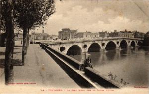 CPA TOULOUSE - Le Pont Neuf pris du Cours Dillon (255951)