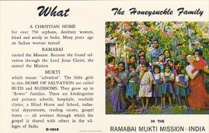 The Honeysuckle Family Ramabai Mukti Mission India