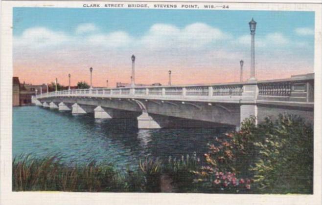 Wisconsin Stevens Point Clark Street Bridge