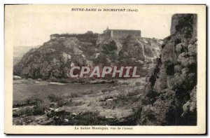 Old Postcard Notre Dame de Rochefort The Holy Mountain to the West