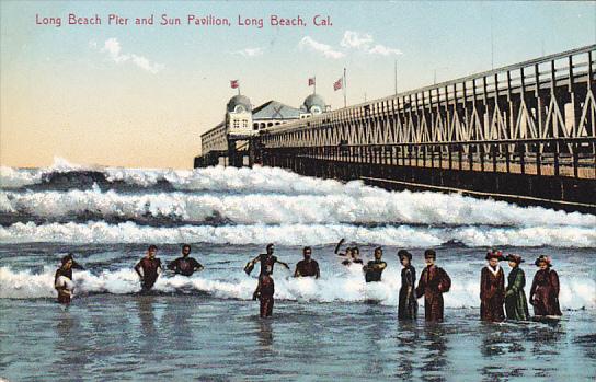 California Long Beach Long Beach Pier and Sun Pavilion