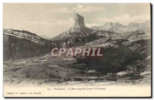 Old Postcard The Dauphine Mount needle