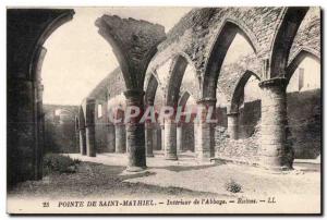 Pointe Saint Mathieu - Ruins of the Abbey - Old Postcard