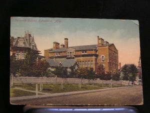 Edmonton, Canada Separate School, Alberta postcard #A12064