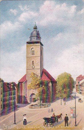 Germany Gotha Margaretenkirche am Neumarkt