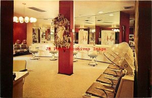 Advertising Postcard, Jack's House of Beauty Interior, East Orange New Jersey