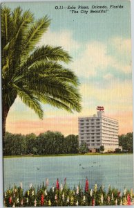 postcard Eola Plaza, Orlando, Florida hotel