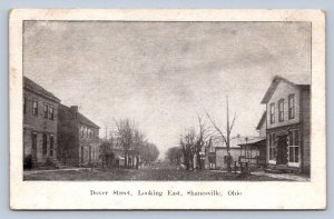 J92/ Shanesville Sugarcreek Ohio Postcard c1910 Tuscarawas Dover St Store 488