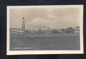 RPPC VENEZIA ITALIA PANORAMA VENICE ITALY VINTAGE REAL PHOTO POSTCARD