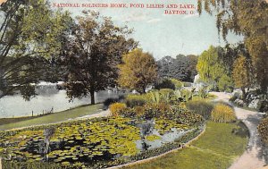 National Soldiers Home, Pond Lilies and Lake Dayton, Ohio OH